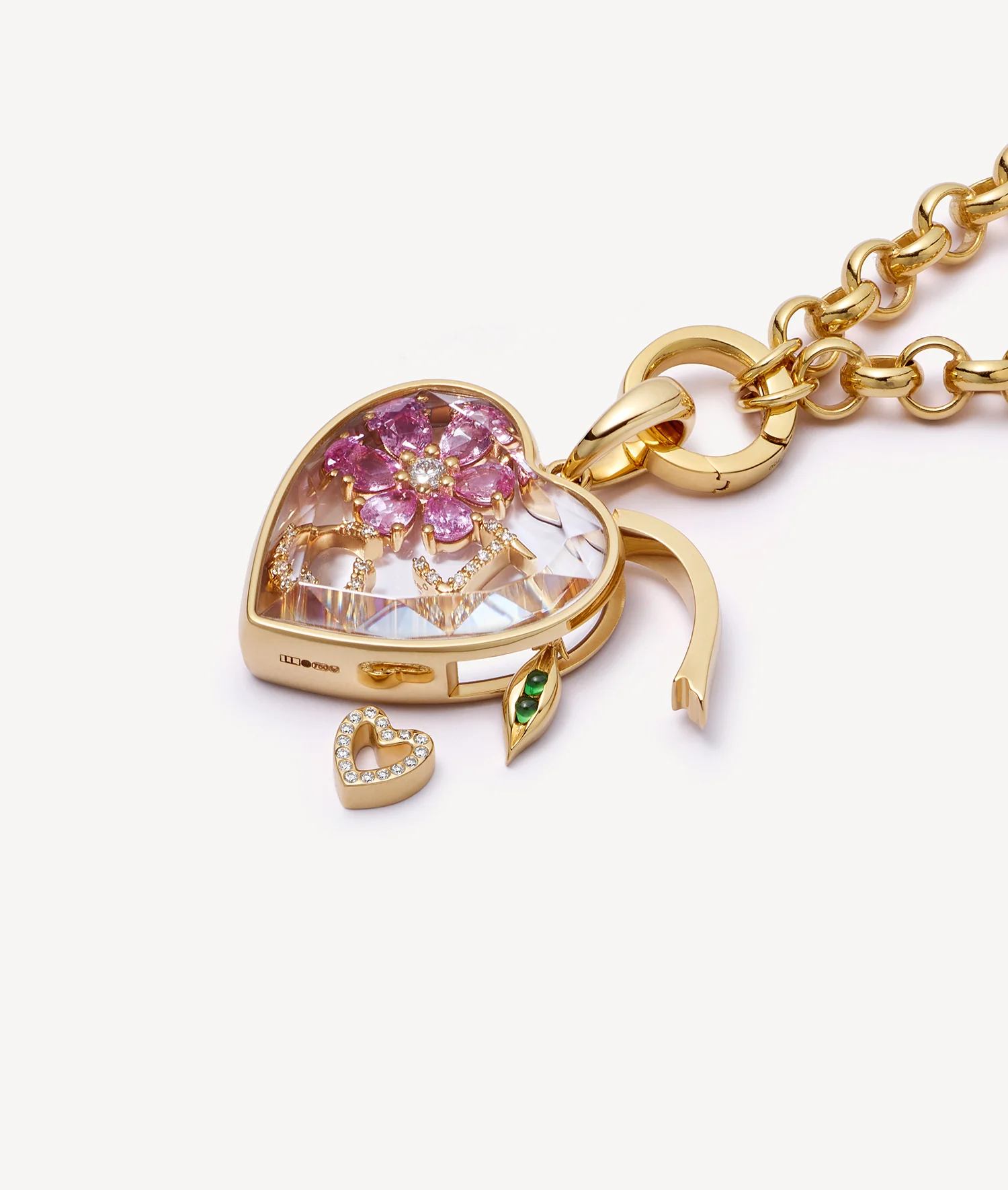 Diamond Letter Charm - Image 3